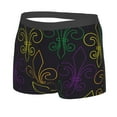 thumbnail image 2 of Disketp Mardi Gras Carnival Men'S Boxer Briefs,Soft And Breathable Cotton Underwear With Comfortflex Waistband, 2 of 8
