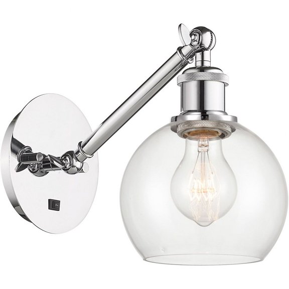Innovations Lighting - Athens - 1 Light Wall Sconce In Industrial Style-10.5
