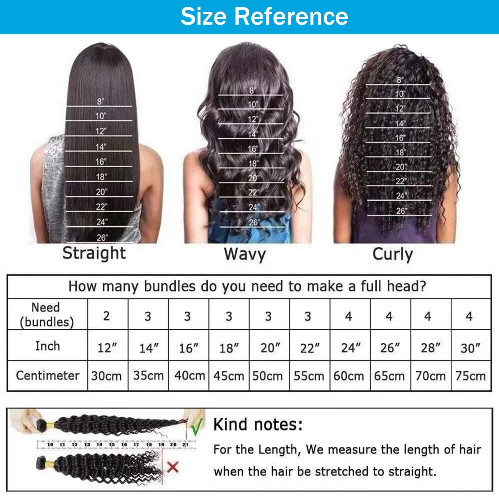 3Bundles Water Wave Human Hair Bundles Curly Bundles Human Hair for Black Women, Wet and Wavy 300g Human Hair Extensions