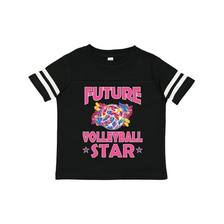 

Inktastic Future Volleyball Star Gift Toddler Toddler Girl T-Shirt