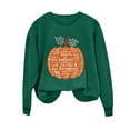 thumbnail image 6 of BVOFAR Womens Halloween Sweatshirts Plus Size Pumpkin Print Pullovers Soft Classic Crewneck Long Sleeve Shirt Tops Halloween Costumes M, 6 of 7