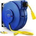 thumbnail image 1 of Goodyear Heavy-Duty Retractable Extension Cord Reel - 12AWG, 65' Length, Triple, 1 of 4