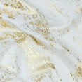 thumbnail image 2 of Fabric Mart Direct Ivory & Gold Fabric by the Yard, 54 inches or 137 cm Width Ivory Velvet Fabric, 8 Yards Foil Printed Velvet Fabric, Upholstery Fabric, Fabric For Curtains, Fabric For Pillows, 2 of 7