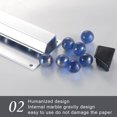 thumbnail image 3 of Wall Mounted Slide Check Rack Rack Food Bill Ticket Mounted Slide Check Aluminum Food Bill Ticket Holder Kitchen Restaurant Order Tab Grabber, 3 of 8