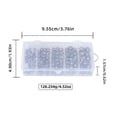 thumbnail image 4 of 100pcs Split Shot Fishing Weight Sinkers Removable Round Fishing Line, 4 of 7