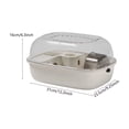 thumbnail image 2 of Large Acrylic Hamster Cage, Luxury Portable Travel Carrier for Syrian Hamsters and Fancy Rats, Spacious Small Pet Habitat with Easy-to-Clean Detachable Design, Multicolor, 2 of 7