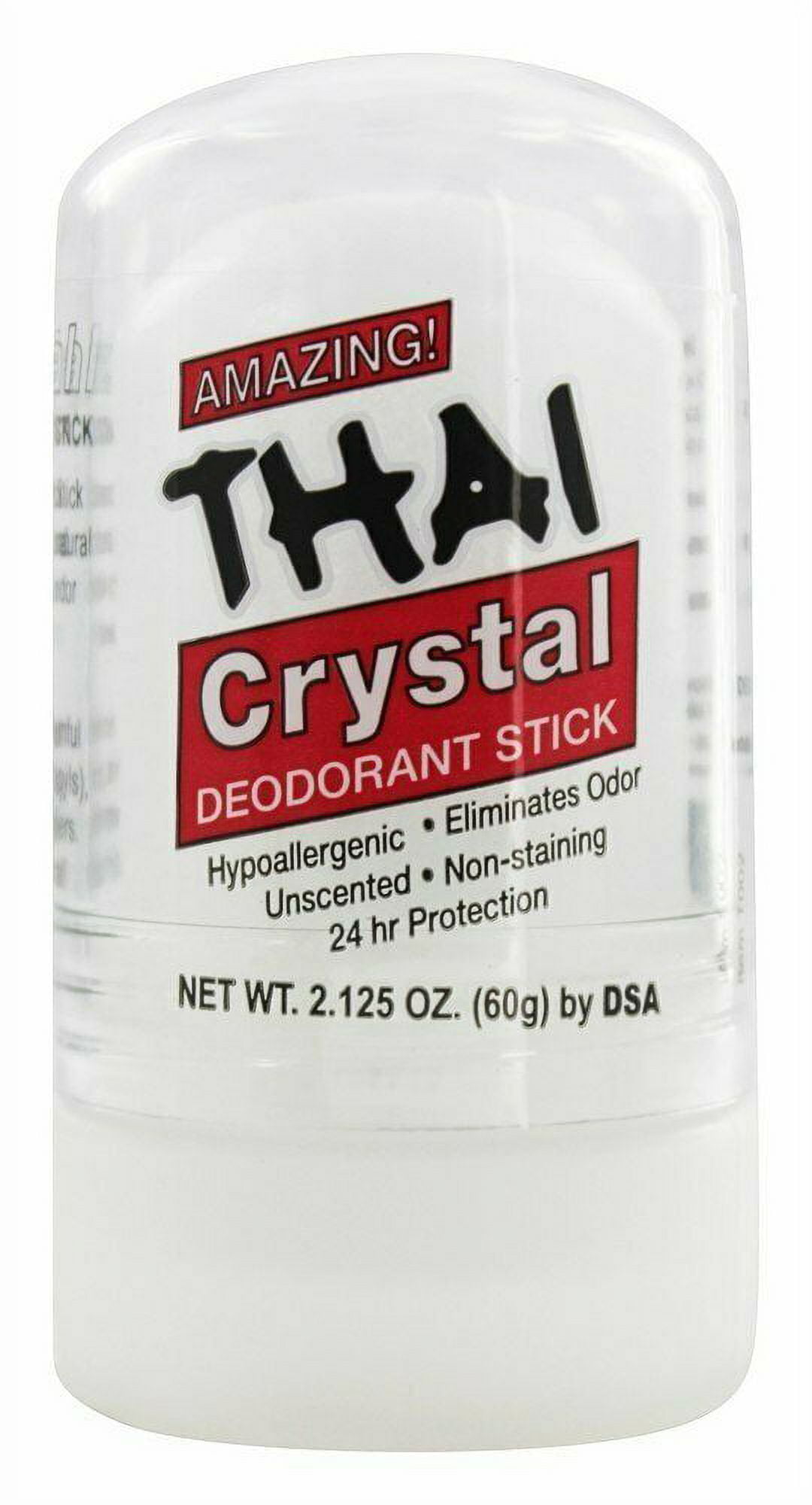 Amazing Thai Crystal Mini Deodorant Stick 24-Hour Protection, Pack of 5