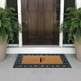 thumbnail image 7 of A1HC Natural Rubber & Coir 24x36 Monogrammed Doormat For Front Door, Anti-Shed Treated Durable Doormat for Outdoor Entrance, Heavy Duty, Low Profile, Easy to Clean, Long Lasting Front Porch Entry Rug, 7 of 7