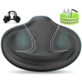 thumbnail image 1 of Asiento de bicicleta BLUEWIND sin nariz, extragrande, 33 x 23 cm, acolchado, 1 of 7