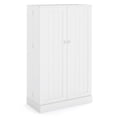thumbnail image 1 of Costway 41" Farmhouse Kitchen Pantry Storage Cabinet w/Doors Adjustable Shelves, 1 of 10