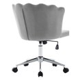 thumbnail image 5 of Duhome Home Office Chair Task Chair Velvet Swivel Gray 1 Pcs, 5 of 7