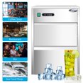 thumbnail image 4 of Costway Automatic Ice Maker Stainless Steel 58lbs/24h Freestand Commercial Home Use, 4 of 10