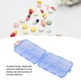 thumbnail image 4 of Étui à Médicaments, Boîte à Médicaments avec Verrou à Boucle pour Médicaments Bleu, Blanc, Rouge Rose, Violet, 4 of 7