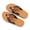 Brown, variant on 1 Pair Men's Yoga Mat Leather Flip Flops with Arch Support, Comfortable Cushion Slip On Thong Sandals for Indoor & Outdoor Walking