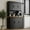 Black, variant on DIYART White Kitchen Pantry Cabinet, 71" Tall Kitchen Storage Cabinet with 6 doors and Power Outlet