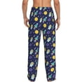 thumbnail image 3 of Xecao Astronaut Corgi Men's Straight Lounge Pajama Pants: The Ultimate in Comfortable Sleepwear, 3 of 9