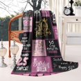 thumbnail image 3 of 50th Birthday Gifts for Her 50 Year Old Gifts for Women 50th Birthday Gift Ideas Birthday Blanket for Women Happy Birthday Blanket 60x50 Inches Gift for 50 Year Old Woman, 3 of 6