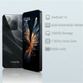 thumbnail image 5 of Bolt 20 | Dual SIM | Unlocked Smartphone | Android 14 | 2 Day Battery | NFC | 6.75” HD+ Display | 6GB+8GB VRAM | 256GB Storage | 50MP Triple Camera | Fingerprint | Black, 5 of 6
