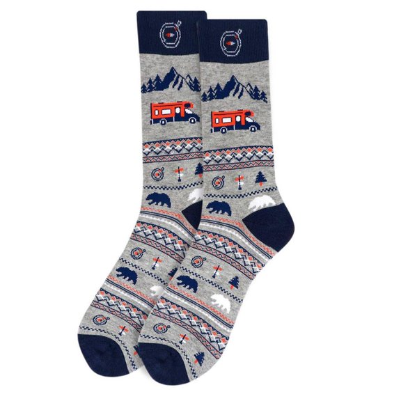 Road Trip Novelty Socks (Mens)