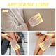 thumbnail image 2 of 25pcs Baño desechable Baño de lavado Guantes de baño Cuerpo de baño Guantes exfoliantes (amarillo), 2 of 7