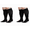 Black-2Pairs, variant on Compression Socks for Women, LOFIR 2 Pairs Compression Socks for Women Pregnancy Wide Calf  20-30 mmHg Knee High Plus Size Compression Stockings for Men and Women Maternity Flying Travel- 2XL
