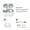 Gray, variant on Invisible Mini Earbuds Bluetooth Earphones Hidden TWS Wireless Headphones With Mic Long Standby Type C Earpiece Dropshipping