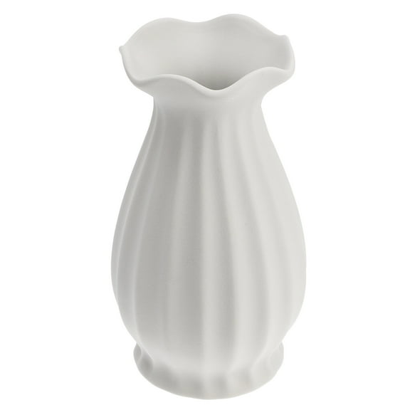 Vase Ceramic Flower White Large Vases Artistic Holder Modern Small Flowers Decor Extra Floor