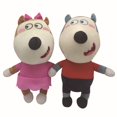 thumbnail image 3 of Anime Family Plush Toys Cartoon Plushie Lucy Soft Stuffed Dolls Toy For Boys Girls Fans Gifts, 3 of 8