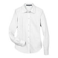thumbnail image 4 of Devon & Jones D620W Women's Crown Collection Broadcloth Woven Dress Shirt-White-M, 4 of 5