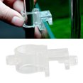 thumbnail image 4 of Aquarium Hose Clamp, Transparent Fish  Water Pipe Clip Firm Installation High Hardness Plastic  For Water Tube S,M, 4 of 8