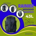 thumbnail image 2 of Skyway Luggage Rainier Weekender Backpack, Adult, 43L, 2 of 10