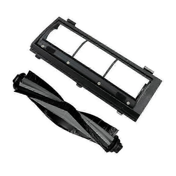 Compatible with Ecovacs DEEBOT N9   / U2 Cleaning Robot Vacuum Cleaner Spar Spare Main Brush, Brush Cover