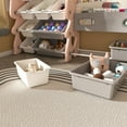 thumbnail image 2 of SaveJoy All in One Kids Storage Organizer with Bookshelf and 12 Toy Bins for Bedroom Playroom, Pink, 2 of 8