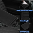 thumbnail image 3 of 4 Pieces Car Seat Belt Cover Shoulder Pad Strap Cushion Black, 3 of 7