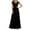 Black Tunic Boho Long Dress, variant on Tunic Boho Long Dress for Women 2024 Trendy Flash Picks Olyvenn High Waist Slim Fit Flowy Casual Smocked Cap Sleeveless Prom Dress Trendy V-Neck Bodice Dress Lace Stitching Solid Sundress Beige 4