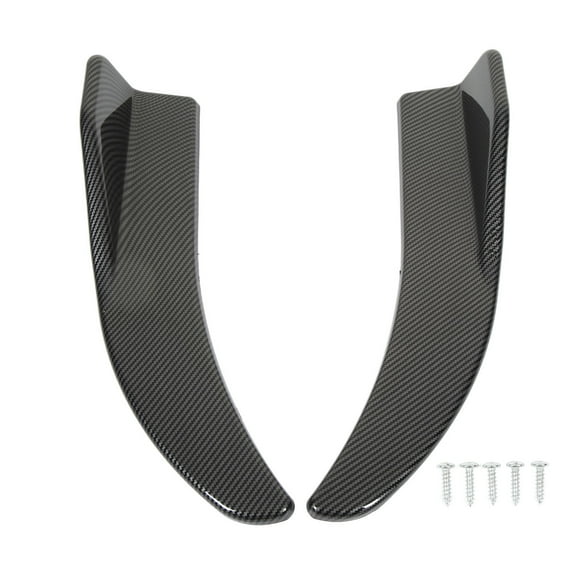 Alerón trasero para maletero de 2 uds., 41,5 cm, Reduce la resistencia al viento, alerón de ala para maletero Universal para automóviles, estilo de fibra de carbono Jadeshay A