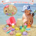 thumbnail image 4 of Arena para helado Beach Toys REZUCREY para niños pequeños con balde, 4 of 6
