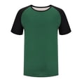 thumbnail image 5 of AnuYalue Mens Workout T Shirt Short Sleeve Colorblock Tshirts Casual Crew Neck Summer Tops Basic Tee Shirts for Running Athletic, 5 of 6