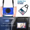 thumbnail image 3 of XYX Case for Lenovo Tab P11 Pro (2nd Gen) 2022 11.2 inch TB-138FC/TB-132FU with 360 Degree Rotating, Hand Strap, Shoulder Strap, Blue, 3 of 7