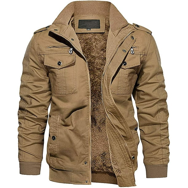 Fleece lined online field jacket