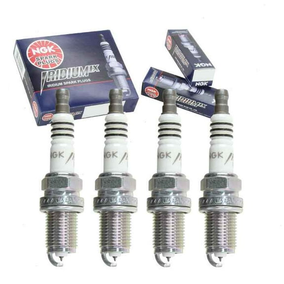 4 pc NGK Iridium IX Spark Plugs compatible with Volkswagen Tiguan Limited 2.0L L4 2017-2018