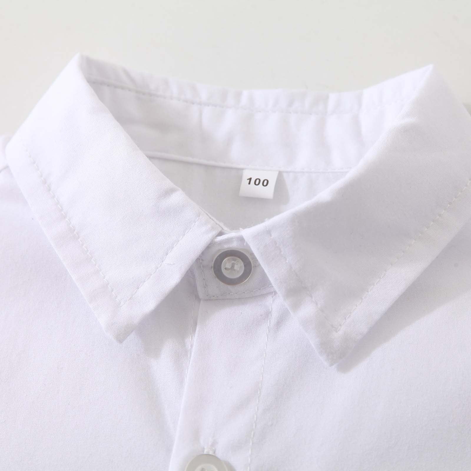Toddler Boy Clothes Suit Bowtie Dress Shirt Suspender Pants Easter Dress Boy Clothes 2-3 Years