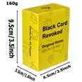 thumbnail image 4 of Black Card Revoked Second Edition Full English Game Card Party Strategy Card Game, 4 of 4