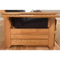thumbnail image 4 of Albany Futon in Barbados Finish, Twill Black Mattress, 4 of 5
