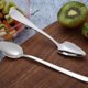 thumbnail image 5 of EeaseMX Cucharas raspadoras de frutas para bebé, cucharas raspadoras de barro para frutas, cucharas de entrenamiento para bebé, 6 uds., 5 of 7