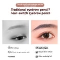 thumbnail image 6 of Eyeshadow - Red - Four Pronged Eyebrow Pencil: Sweat Proof Non Smudging with A Wild Four Head Design for Precise and Distinct Liquid Eyebrow Application. 10Ml, 1 Eyeshadow Stick, E Makeup Organizer, 6 of 8