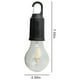 thumbnail image 2 of Lámpara portátil recargable por USB | Luz LED brillante de 3 W para camping y exteriores | Resistencia al agua IP68 | Carga rápida tipo C | Batería de 24 horas de duración | 1 unidad, 2 of 9