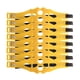 thumbnail image 1 of Cadena de nieve universal, 8 piezas Cadenas de nieve universales Cadena de neumáticos Cadena de nieve para automóviles Parte superior de la línea, 1 of 10