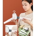 thumbnail image 5 of FNNMNNR Portable Clothes Dryer - Electric Clothes and Shoe Drying Hanger Foldable Clothes Dryer with Cold/Hot Drying for Socks  Bras  Lingerie  Clothes  Sturdy Home Traveling, 5 of 6