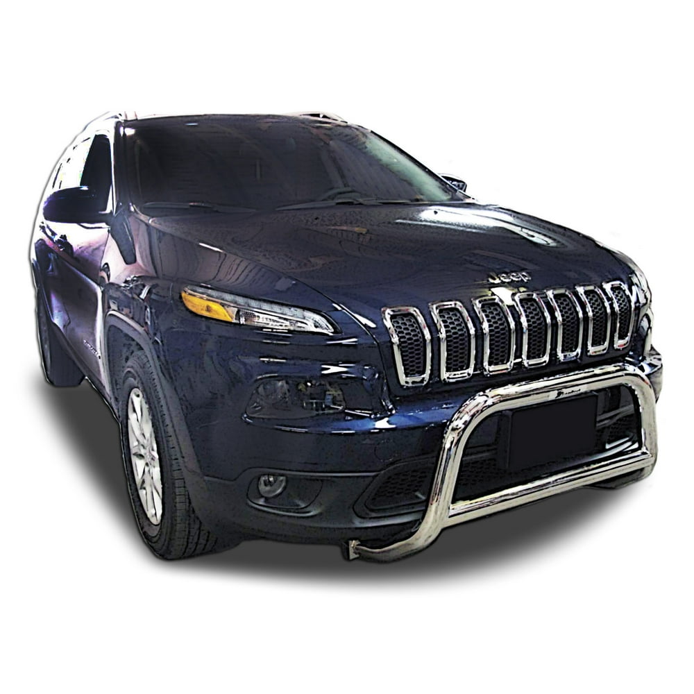Broadfeet // Front A Bar Nudge Bar 20142017 Jeep Cherokee Stainless